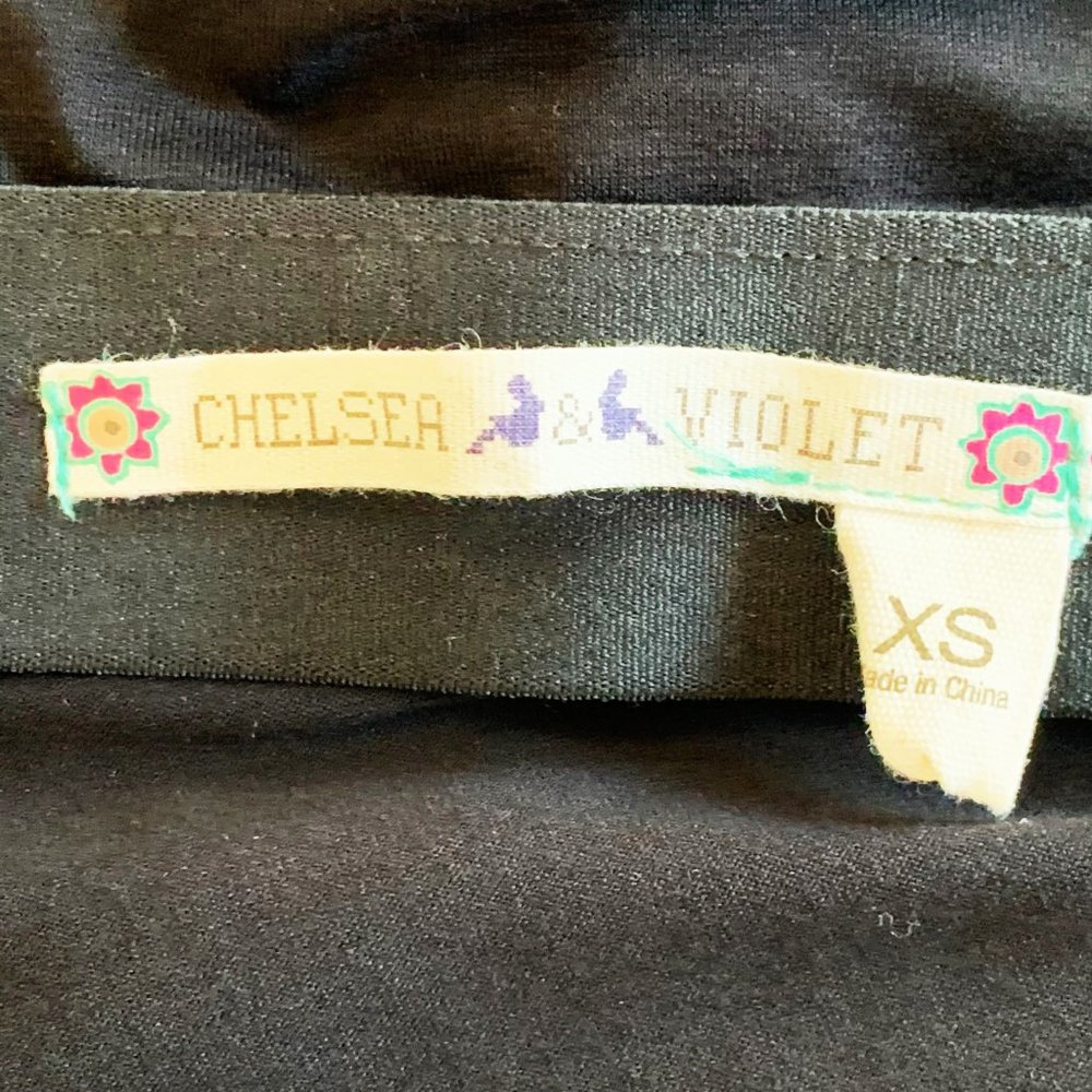 Chelsea & Violet | Black Wrap Maxi Skirt | Size: XS - Picture 4 of 10